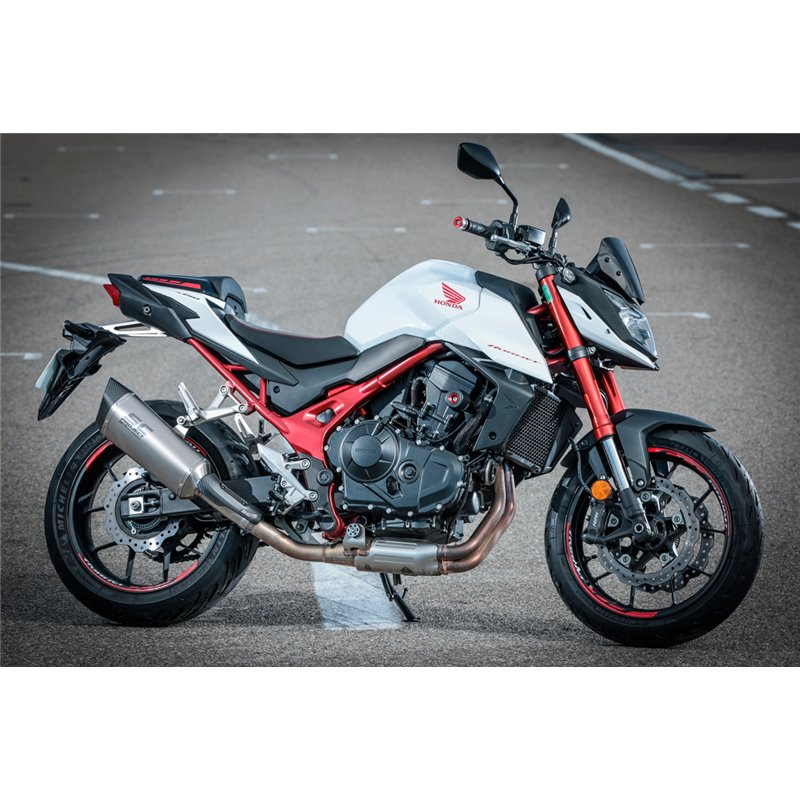 SC-Project Uitlaat SC1-R titanium | Honda CB750 Hornet | Motoruitlaten.nl